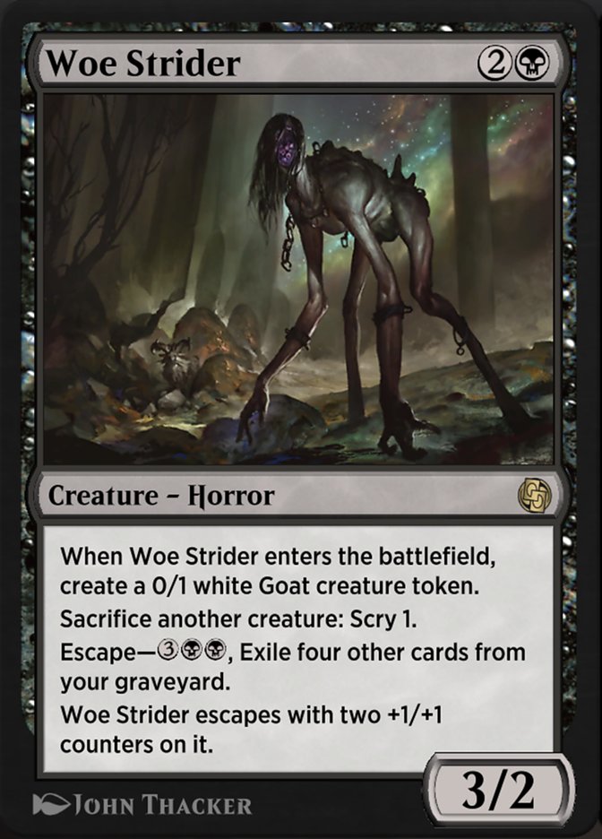 Woe Strider AJMP-123 Jumpstart Arena Exclusives Magic card