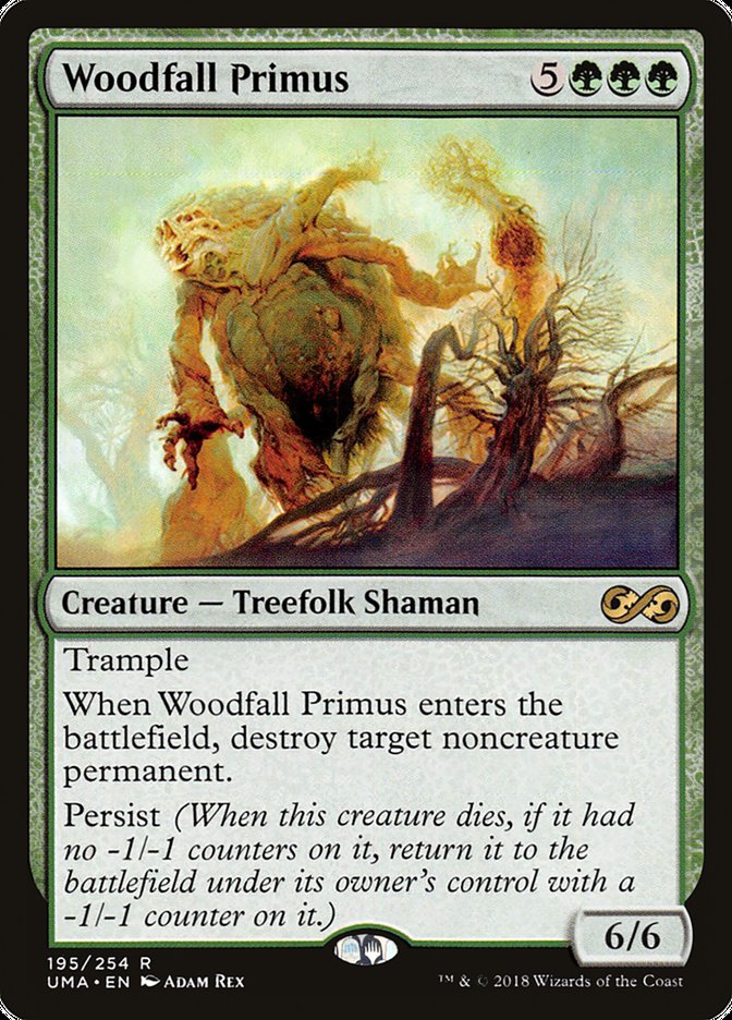 Woodfall Primus UMA-195 Ultimate Masters Magic card