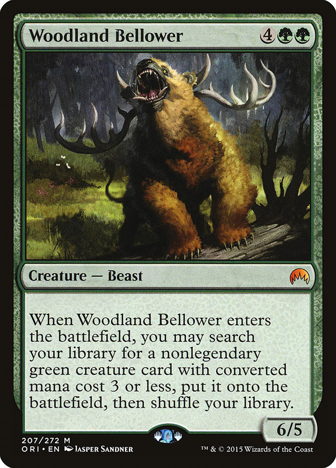 Woodland Bellower ORI-207 Magic Origins Magic card