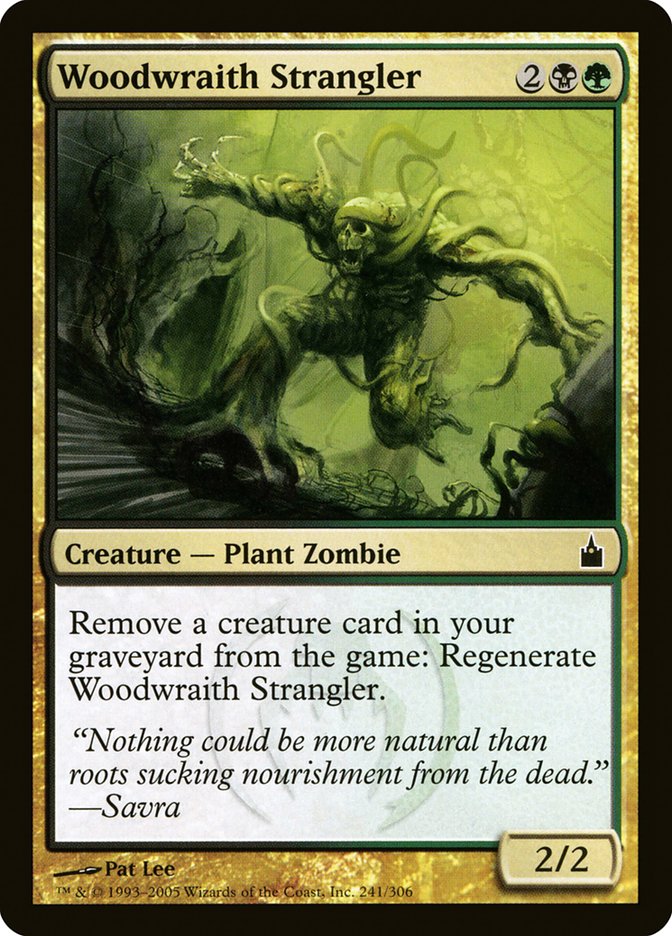 Woodwraith Strangler RAV-241 Ravnica: City of Guilds Magic card