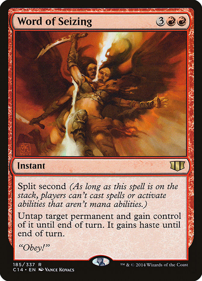Word of Seizing C14-185 Commander 2014 Magic card