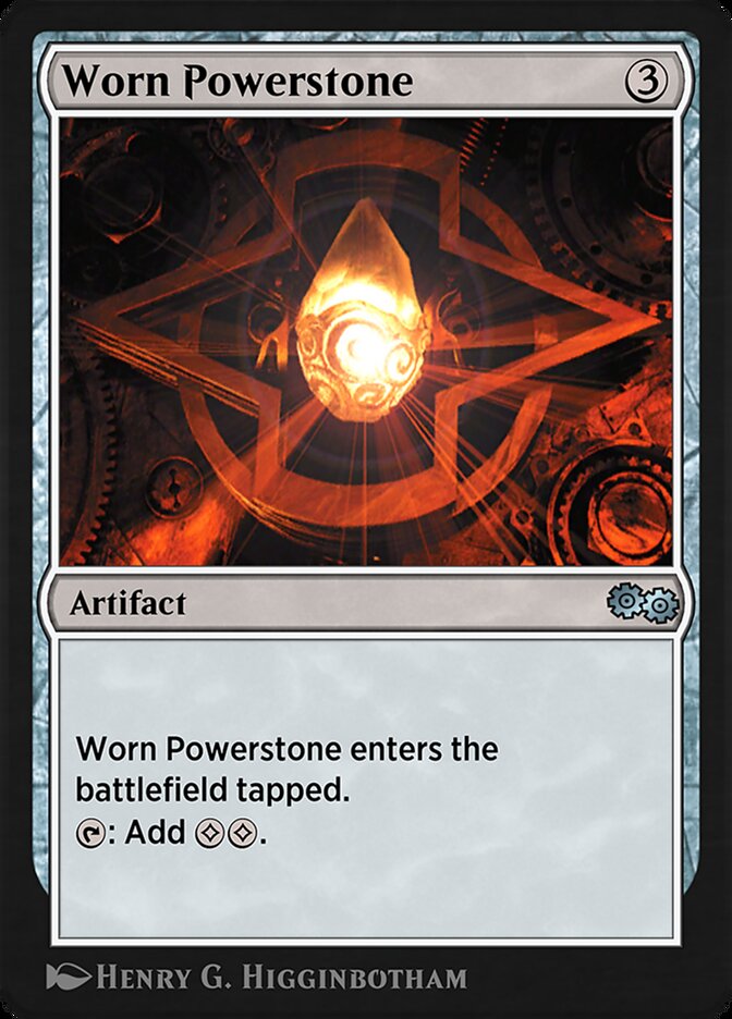 Worn Powerstone HA7-18 Historic Anthology 7 Magic card
