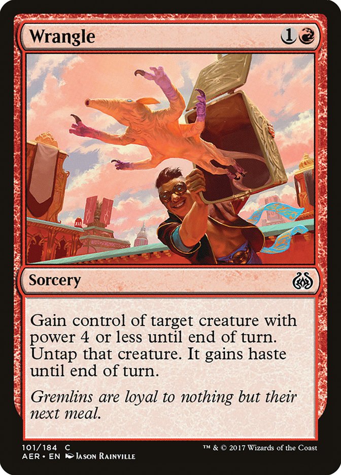 Wrangle AER-101 Aether Revolt Magic card