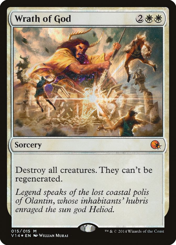 Wrath of God V14-15 From the Vault: Annihilation Magic card