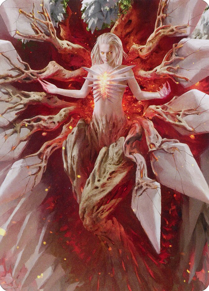 Wrenn and Realmbreaker // Wrenn and Realmbreaker AMOM-56 March of the Machine Art Series Magic card