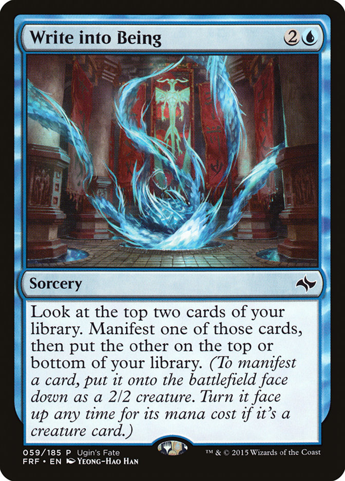 Write into Being UGIN-59 Ugin's Fate Magic card