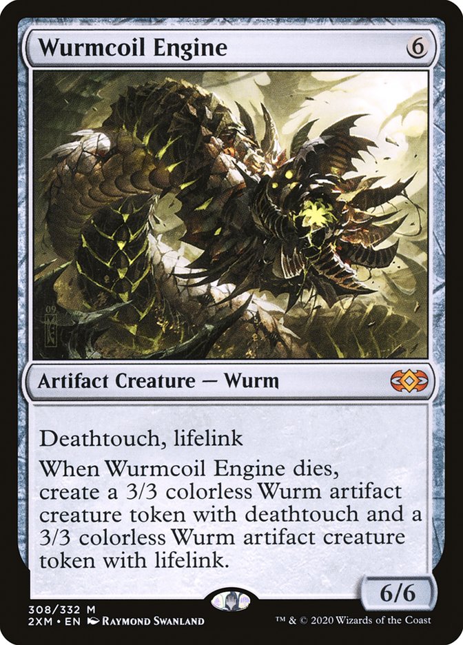 Wurmcoil Engine 2XM-308 Double Masters Magic card