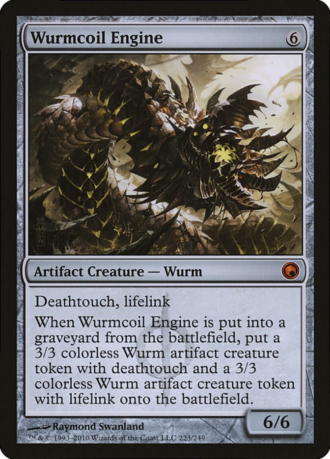 Wurmcoil Engine P10-223 Magic Player Rewards 2010 Magic card