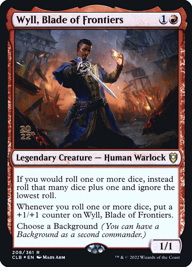 Wyll, Blade of Frontiers PCLB-208S Battle for Baldur's Gate Promos Magic card