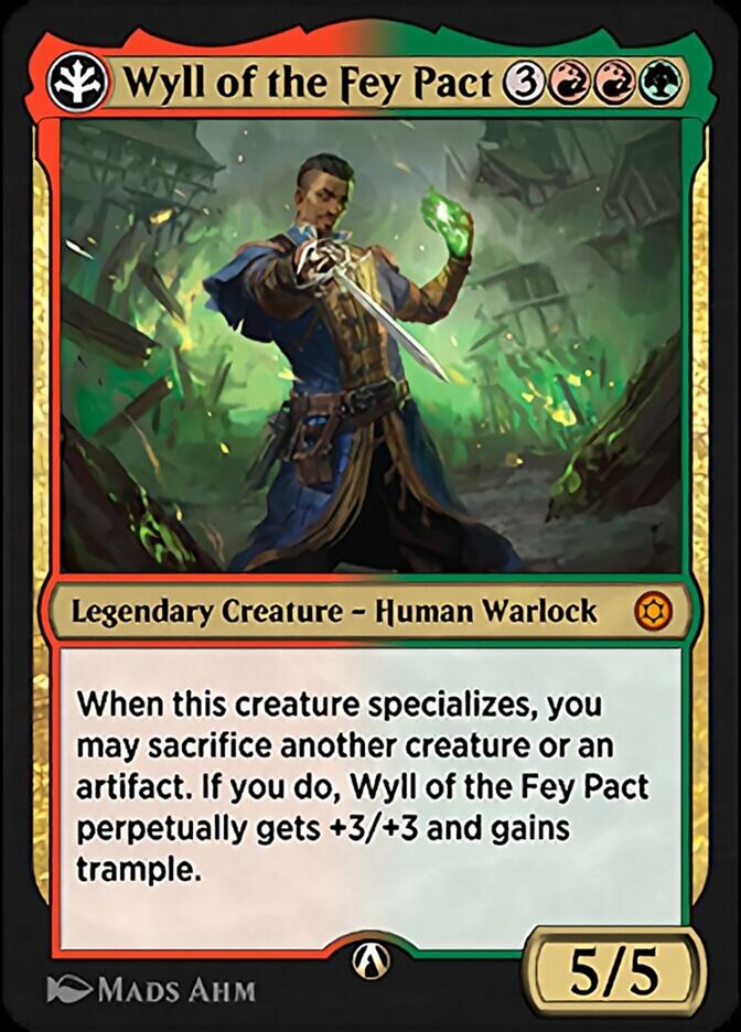 Wyll of the Fey Pact HBG-15G Alchemy Horizons: Baldur's Gate Magic card
