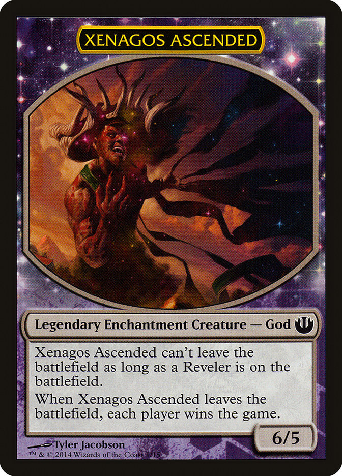 Xenagos Ascended TDAG-1 Defeat a God Magic card