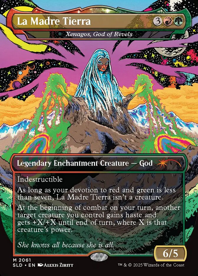 Xenagos, God of Revels SLD-2061 Secret Lair Drop Magic card