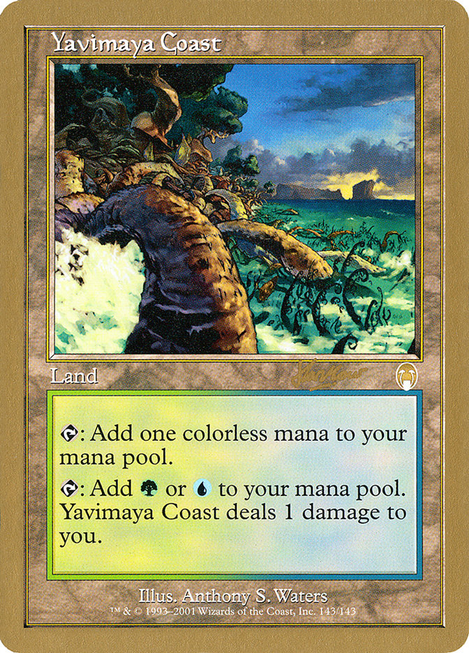 Yavimaya Coast WC02-SHH143 World Championship Decks 2002 Magic card