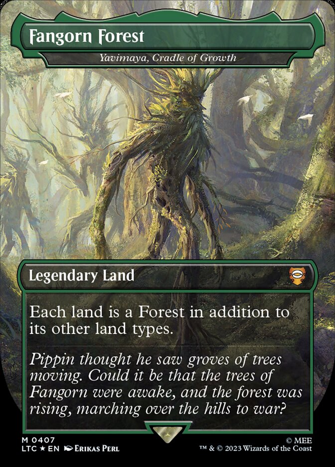 Yavimaya, Cradle of Growth LTC-407 Tales of Middle-earth Commander Magic card