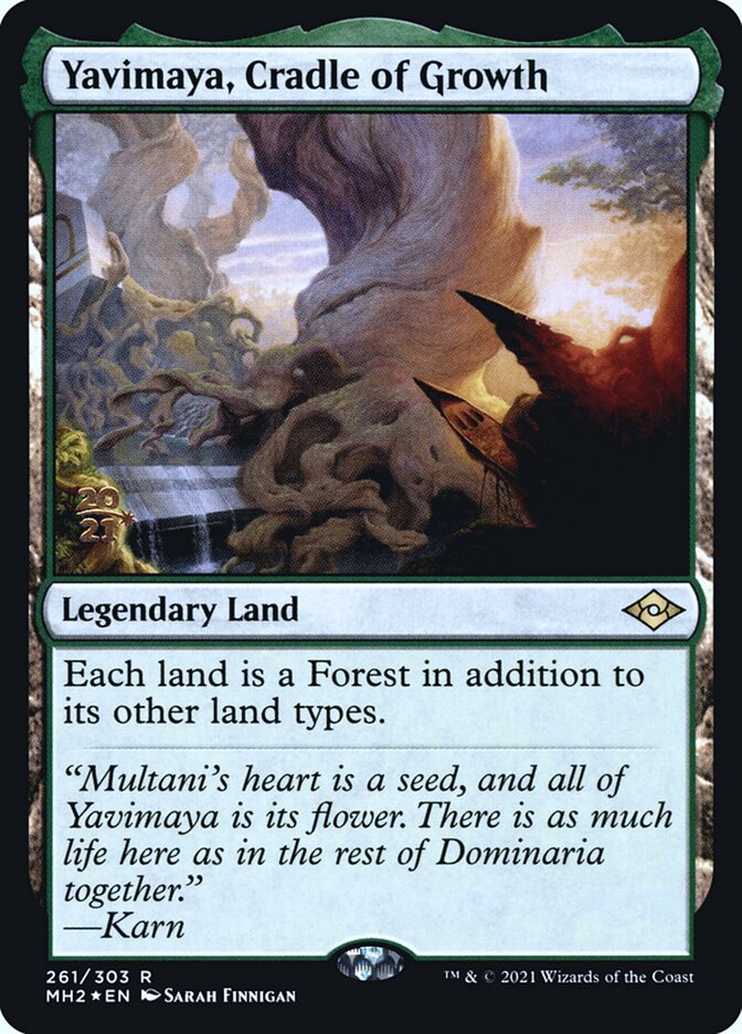 Yavimaya, Cradle of Growth PMH2-261S Modern Horizons 2 Promos Magic card