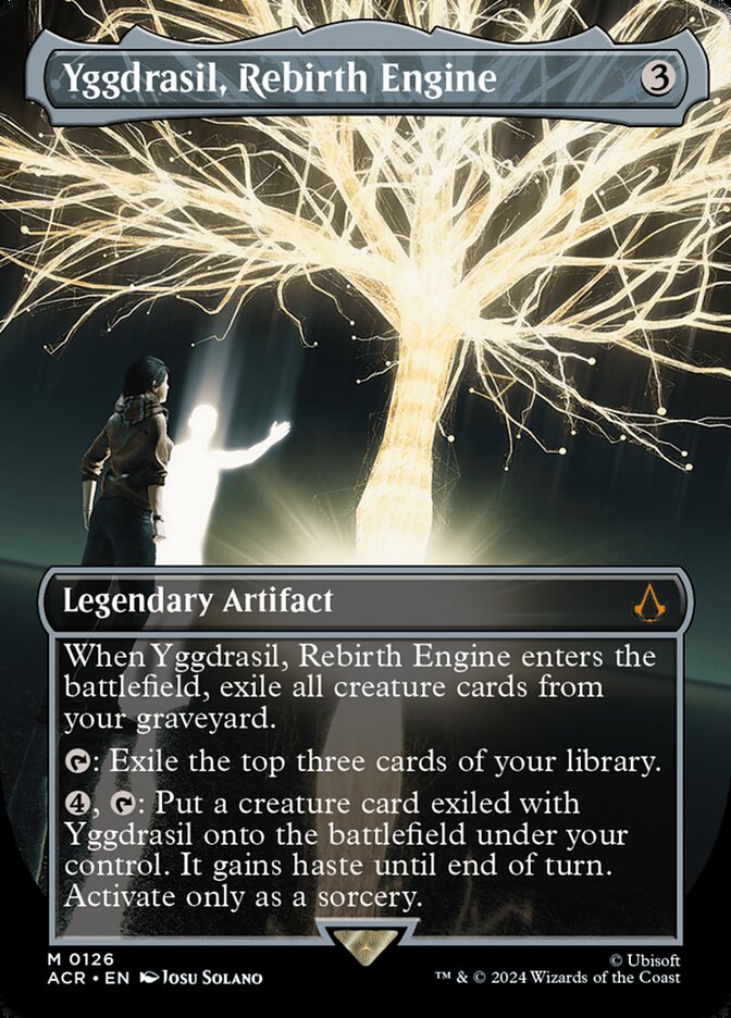 Yggdrasil, Rebirth Engine ACR-126 Assassin's Creed Magic card