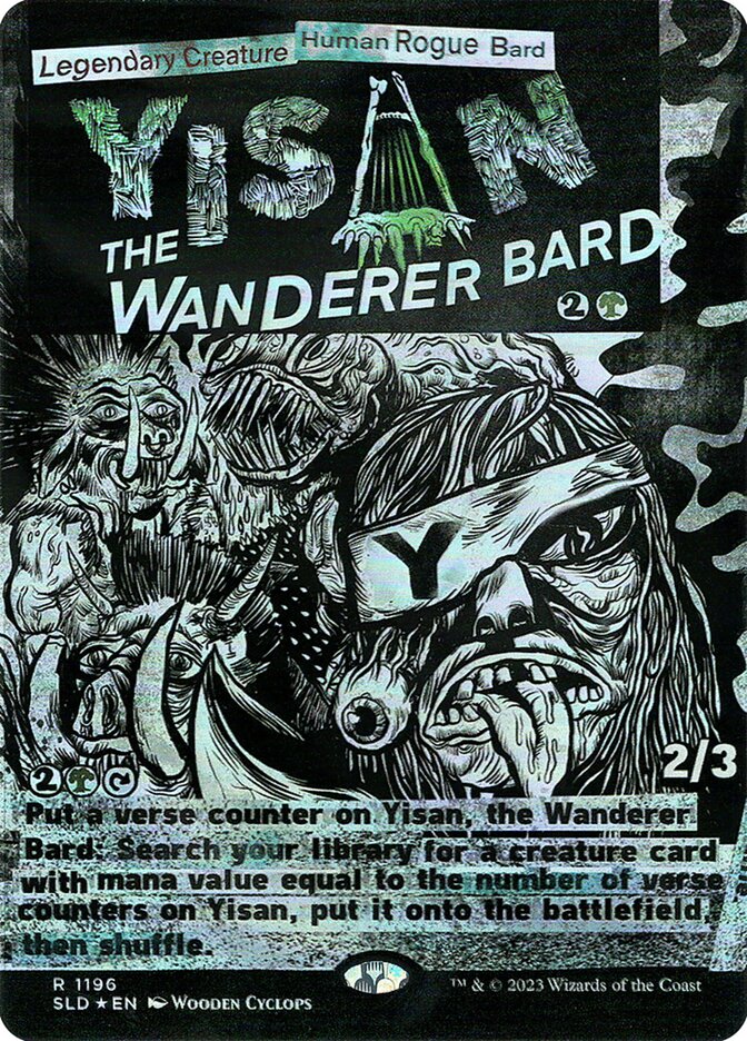 Yisan, the Wanderer Bard SLD-1196 Secret Lair Drop Magic card