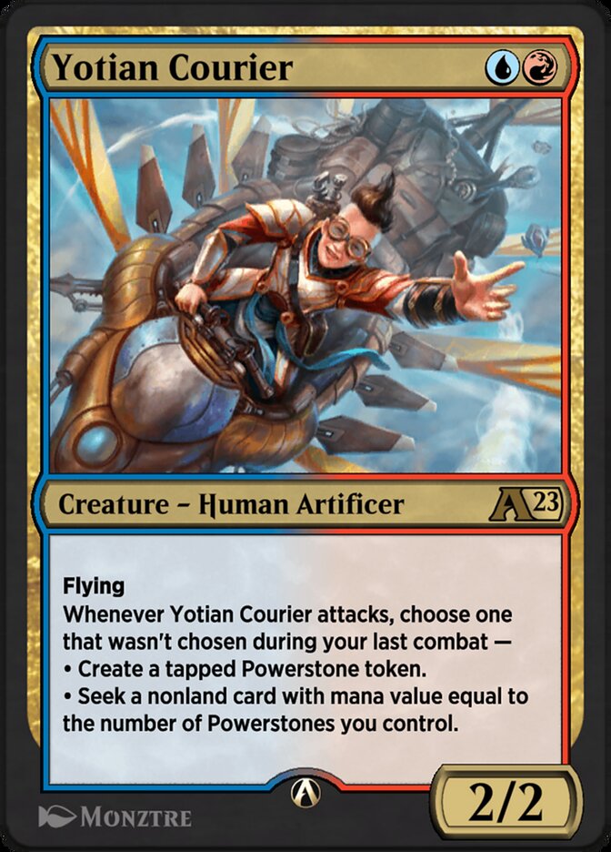 Yotian Courier YBRO-25 Alchemy: The Brothers' War Magic card