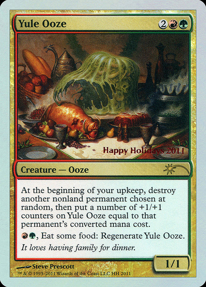 Yule Ooze HHO-11 Happy Holidays Magic card