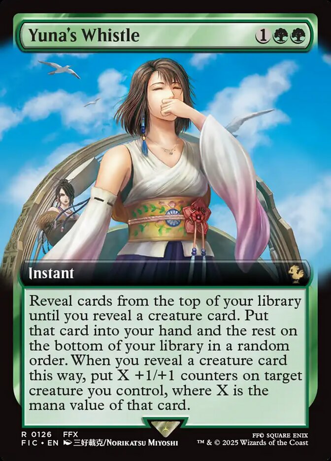 Yuna's Whistle FIC-126 Final Fantasy Commander Magic card