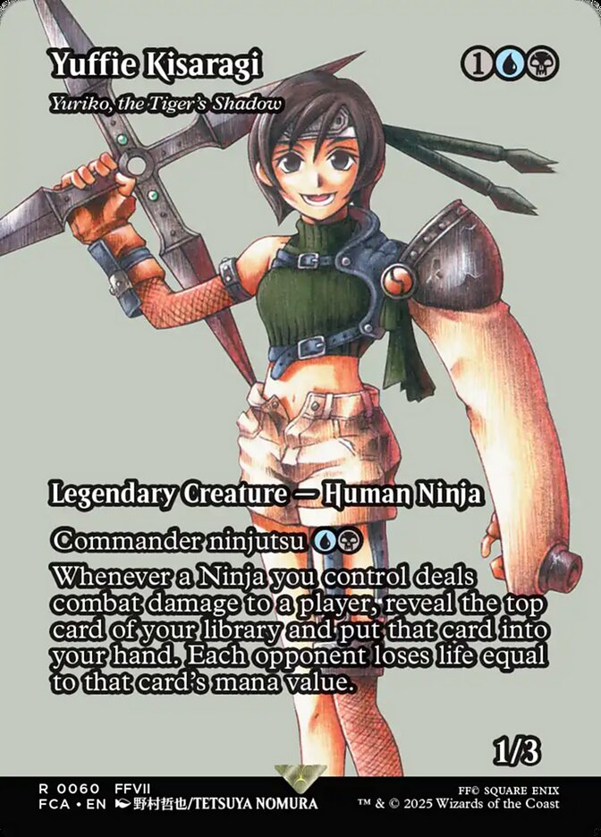 Yuriko, the Tiger's Shadow FCA-60 Final Fantasy: Through the Ages Magic card