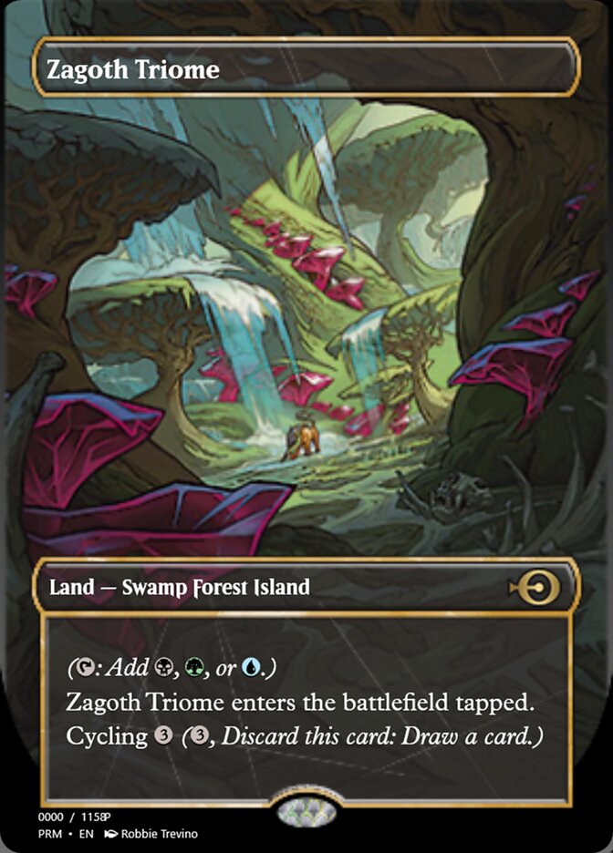 Zagoth Triome PRM-80947 Magic Online Promos Magic card