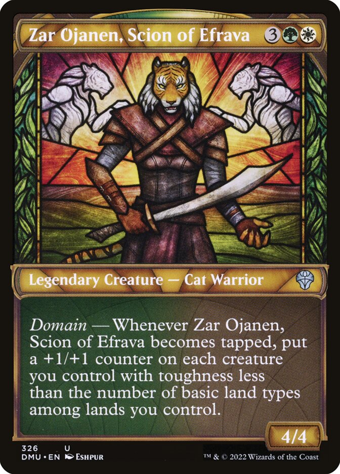 Zar Ojanen, Scion of Efrava DMU-326 Dominaria United Magic card