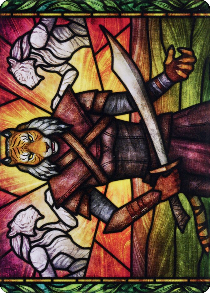 Zar Ojanen, Scion of Efrava // Zar Ojanen, Scion of Efrava ADMU-80 Dominaria United Art Series Magic card