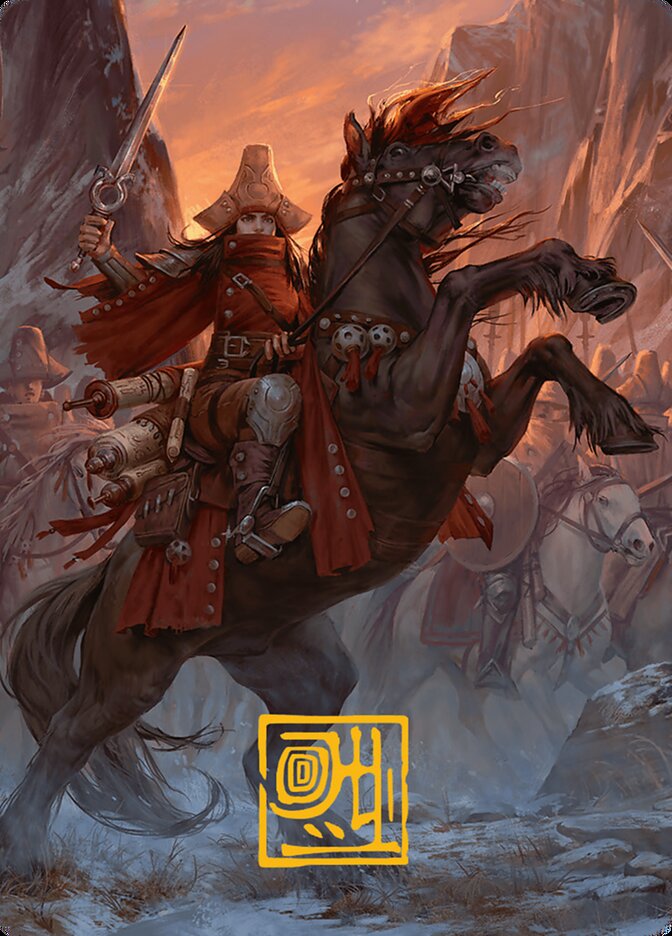 Zealous Conscripts // Zealous Conscripts AINR-12 Innistrad Remastered Art Series Magic card