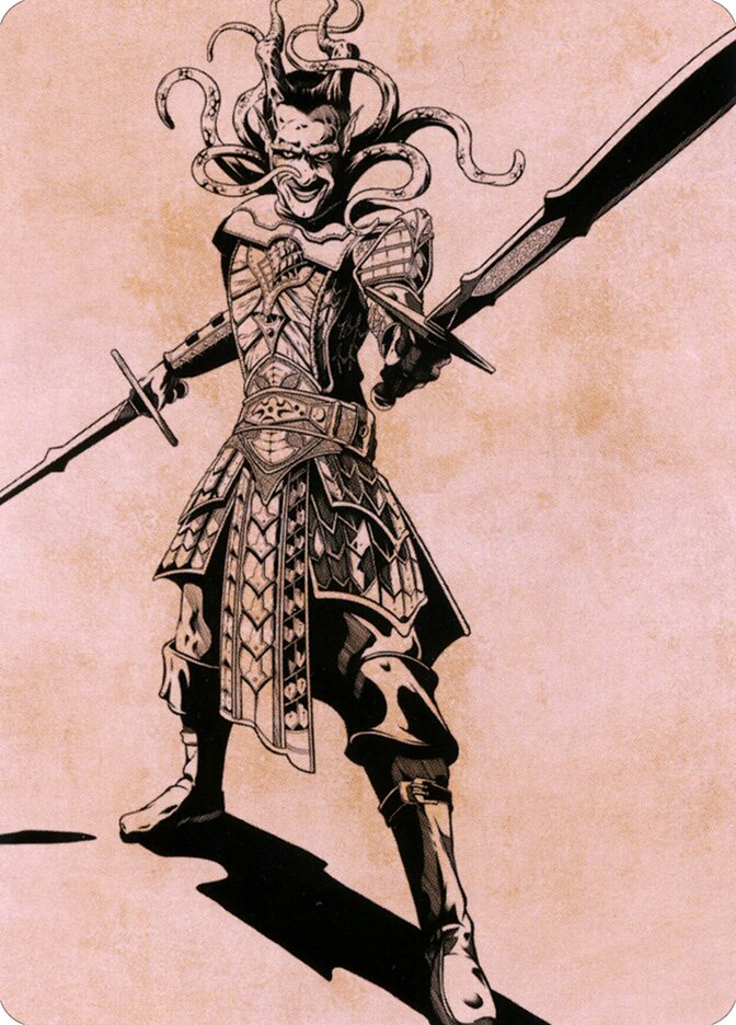 Zevlor, Elturel Exile // Zevlor, Elturel Exile ACLB-78 Battle for Baldur's Gate Art Series Magic card