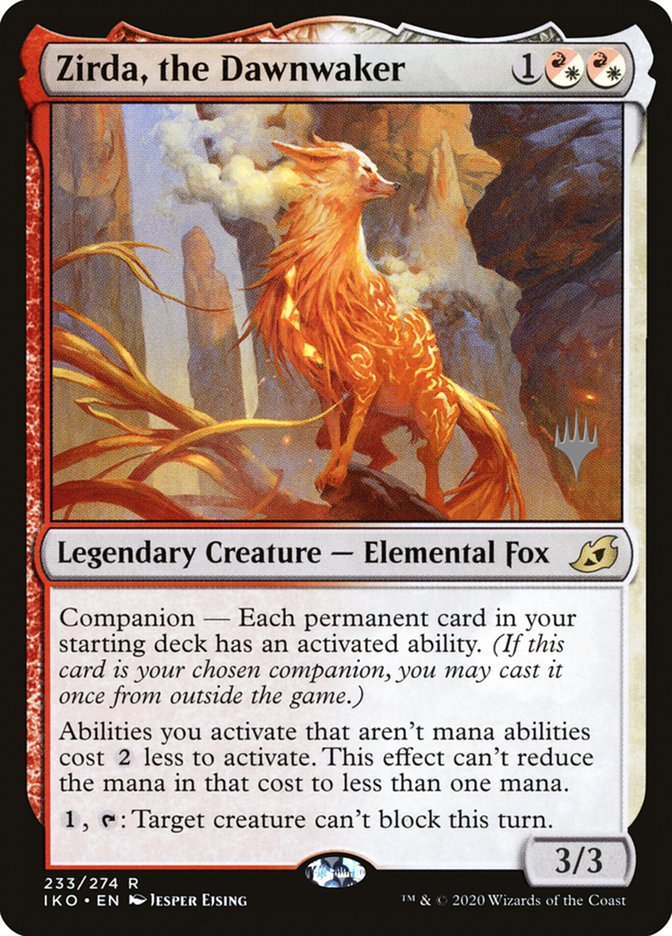 Zirda, the Dawnwaker PIKO-233P Ikoria: Lair of Behemoths Promos Magic card