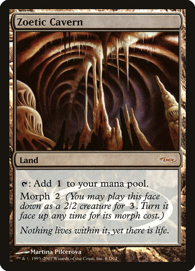 Zoetic Cavern DCI-8 DCI Promos Magic card