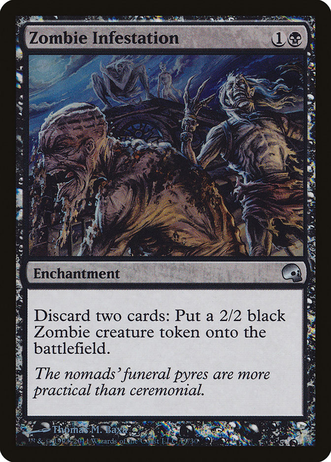 Zombie Infestation PD3-19 Premium Deck Series: Graveborn Magic card
