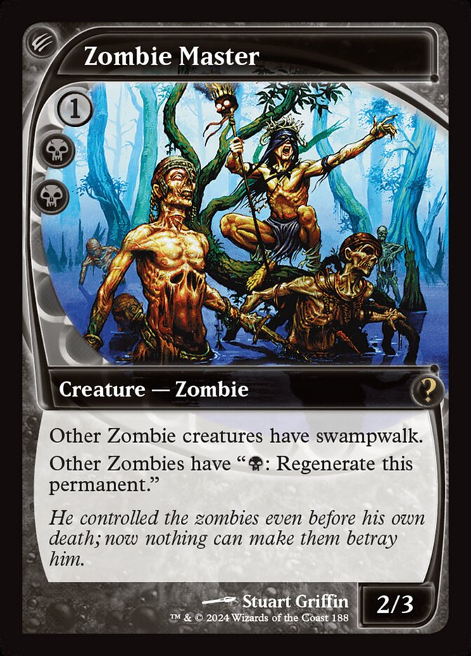 Zombie Master MB2-188 Mystery Booster 2 Magic card