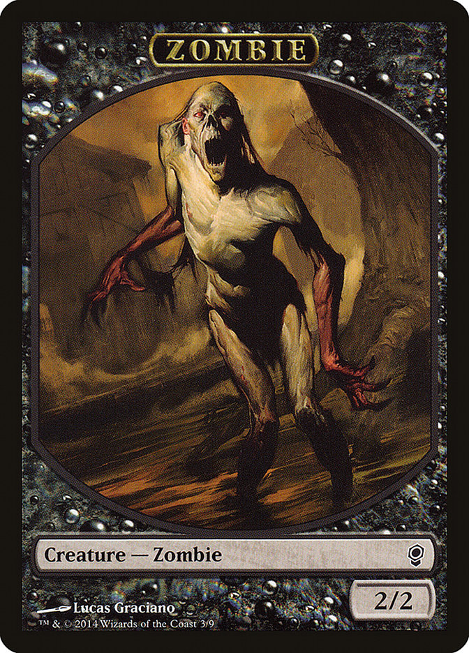 Zombie TCNS-3 Conspiracy Tokens Magic card