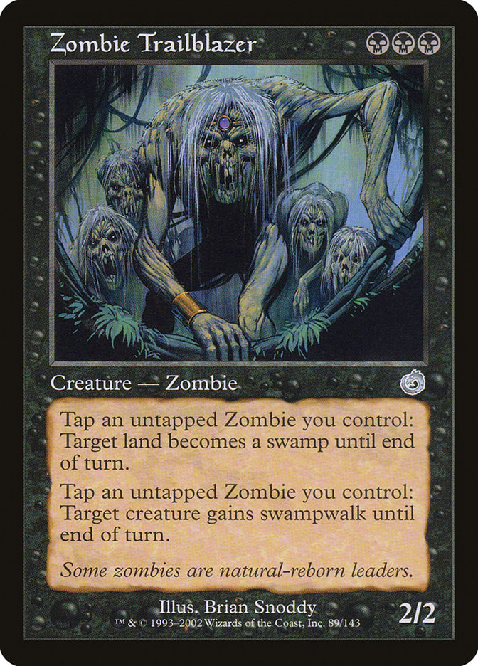 Zombie Trailblazer TOR-89 Torment Magic card