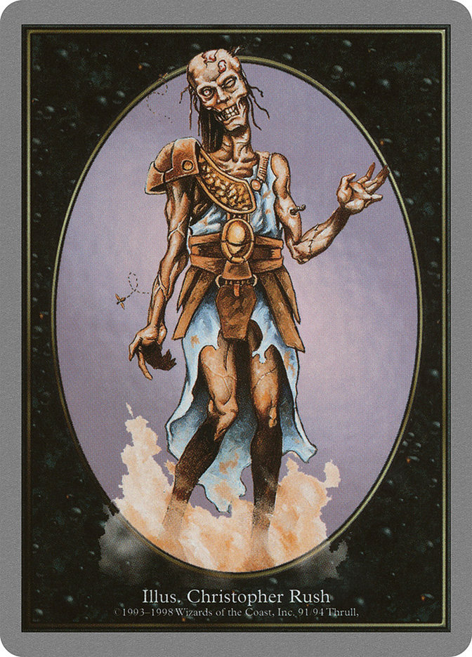 Zombie TUGL-3 Unglued Tokens Magic card