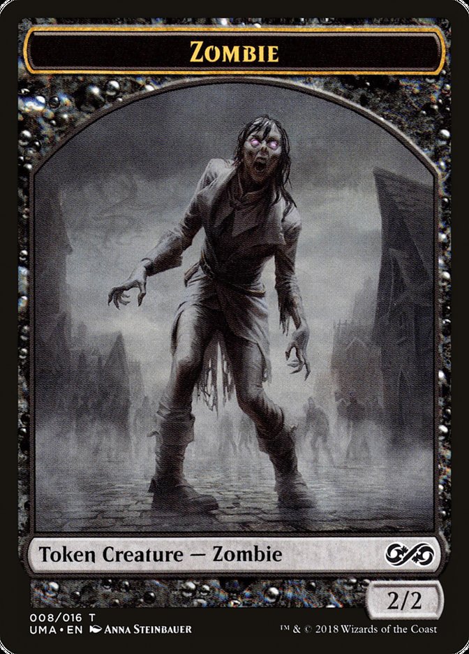 Zombie TUMA-8 Ultimate Masters Tokens Magic card