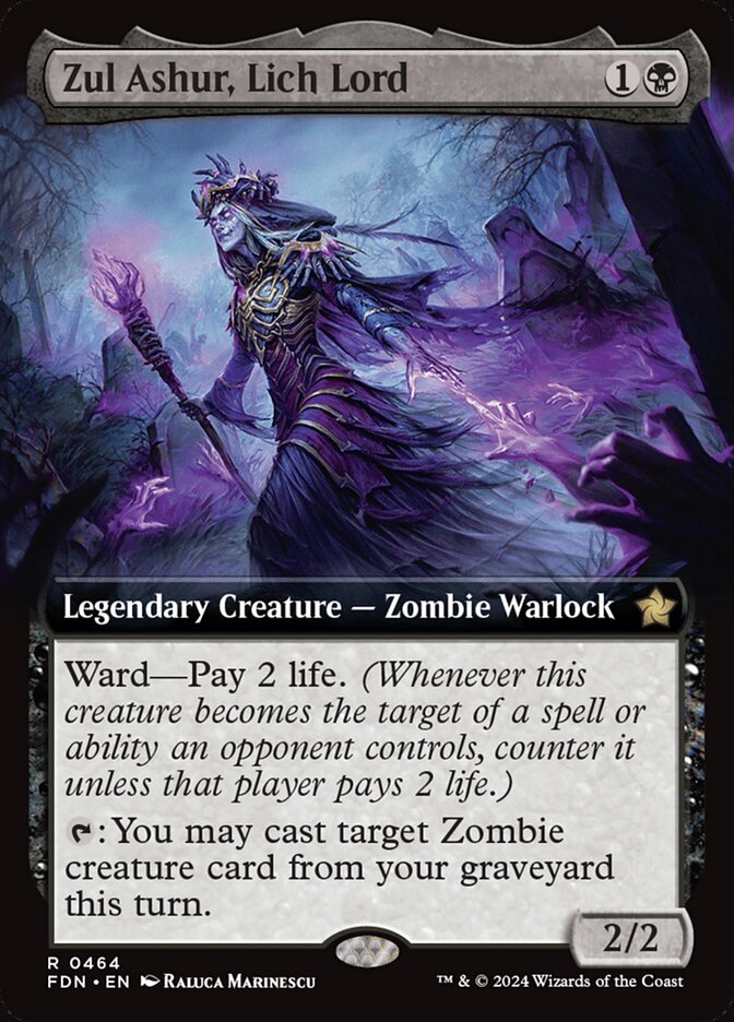Zul Ashur, Lich Lord FDN-464 Foundations Magic card