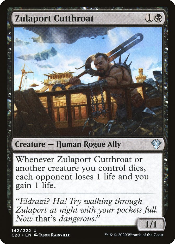 Zulaport Cutthroat C20-142 Commander 2020 Magic card
