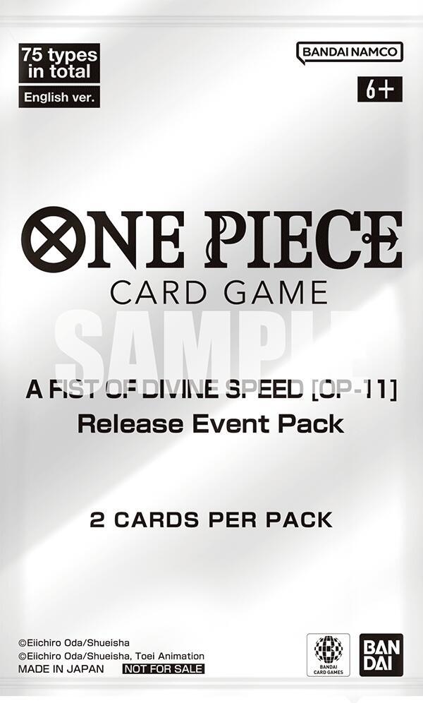 A Fist of Divine Speed - Release Event Pack  A Fist of Divine Speed Release Event Cards Card