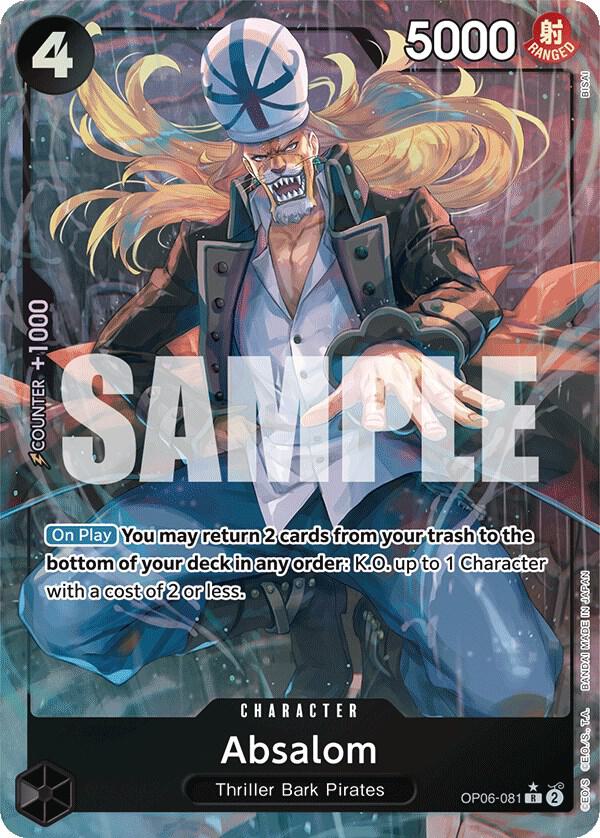 Absalom (Alternate Art) OP06-081 Wings of the Captain Card