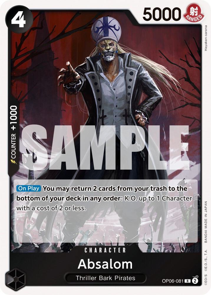 Absalom OP06-081 Wings of the Captain Card
