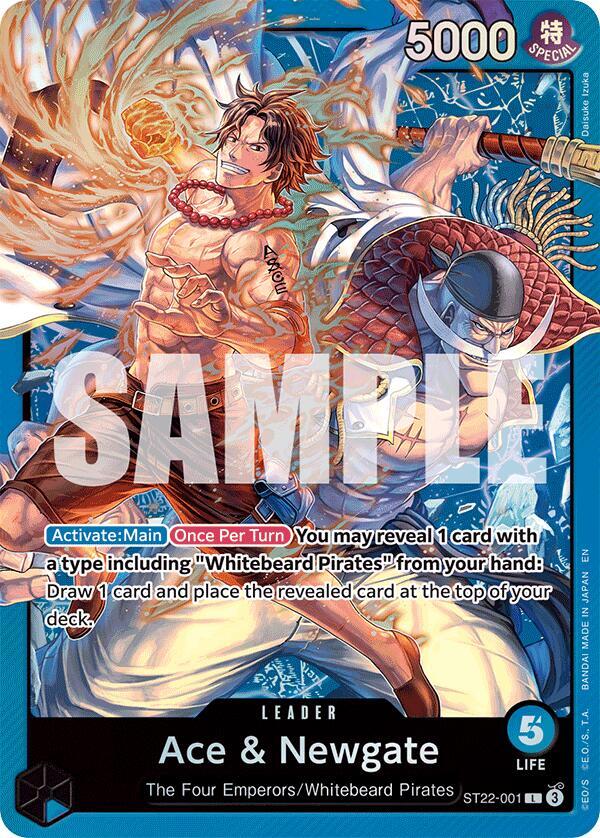Ace & Newgate ST22-001 Starter Deck 22: Ace & Newgate Card
