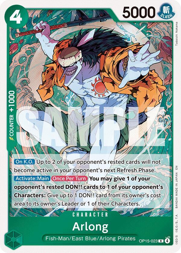 Arlong OP15-023 Adventure on Kami's Island Card