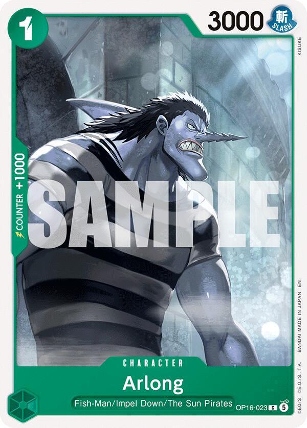 Arlong OP16-023 The Time of Battle Card