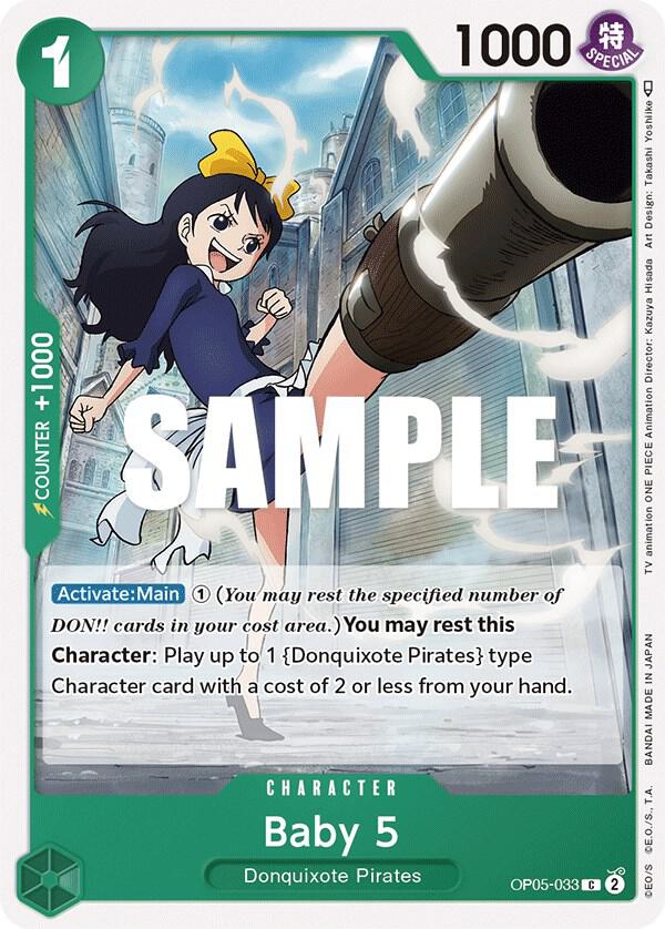 Baby 5 (033) OP05-033 Awakening of the New Era Card