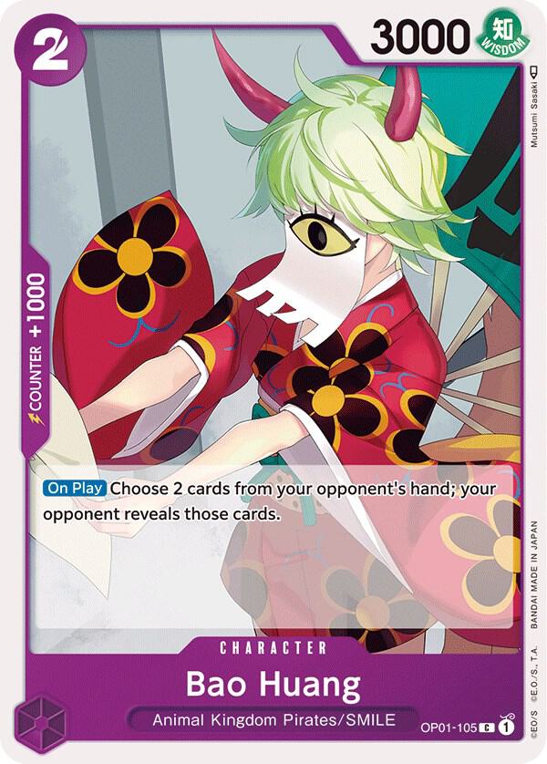 Bao Huang OP01-105 Romance Dawn Card