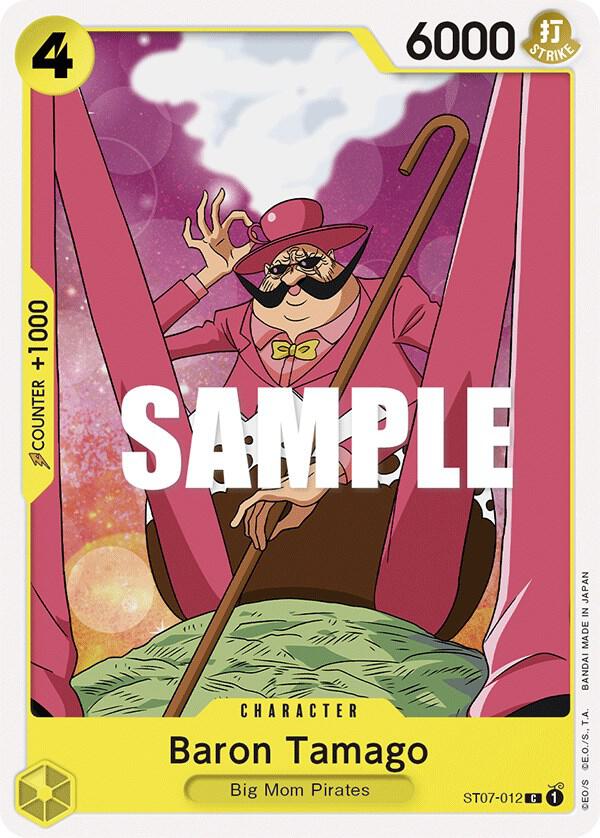 Baron Tamago ST07-012 Starter Deck 7: Big Mom Pirates Card