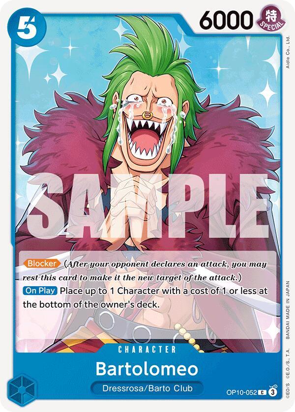 Bartolomeo OP10-052 Royal Blood Card
